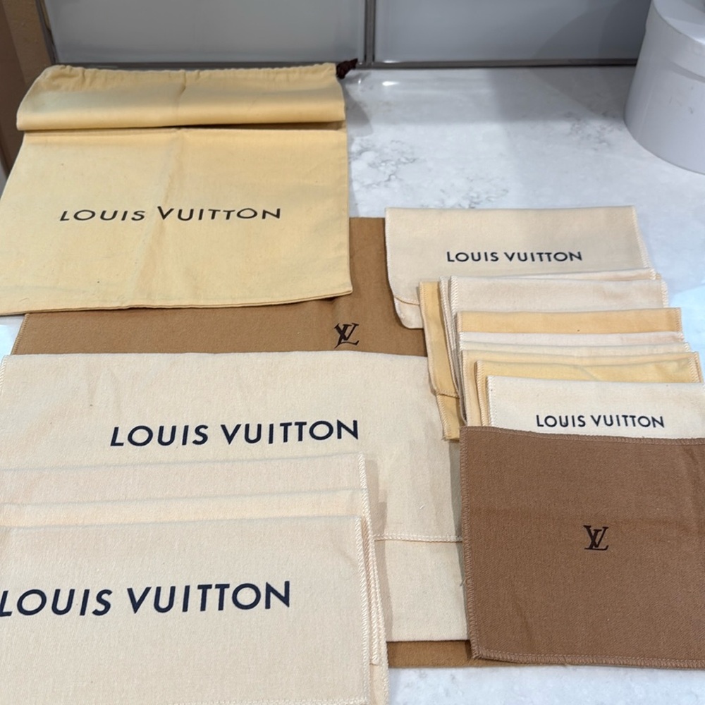Lois Vuitton Dust Bags Multiple Sizes INQUIRE PLEASE